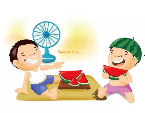 吃瓜父女的图片,温馨日常瞬间捕捉